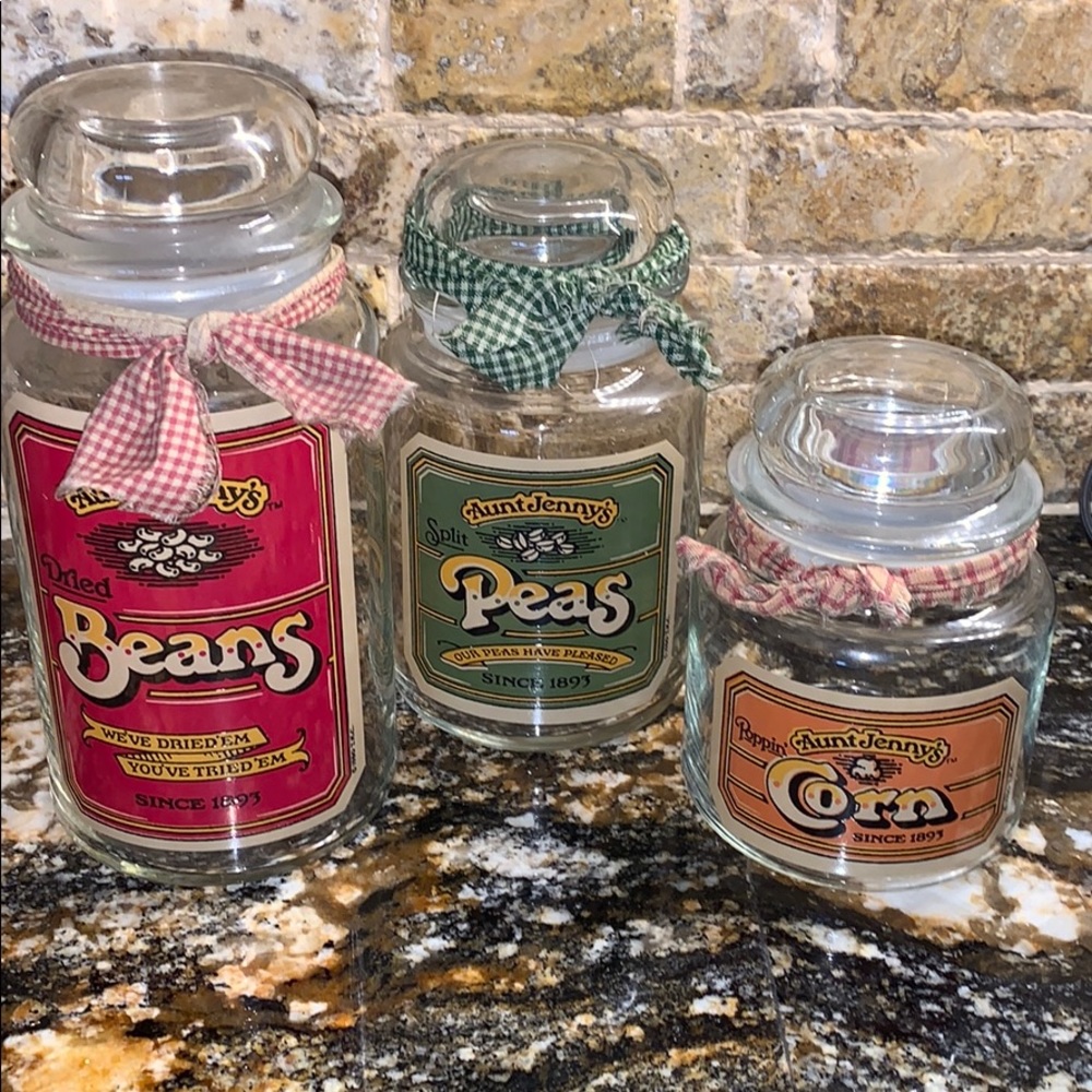 Set of Old fashion display jars
